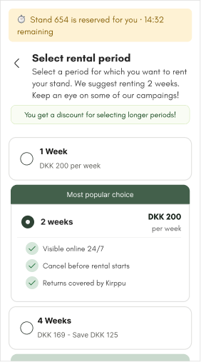 Booking flow image 1