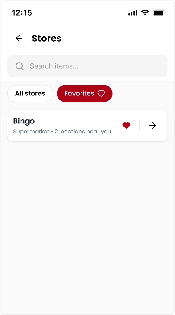 All stores