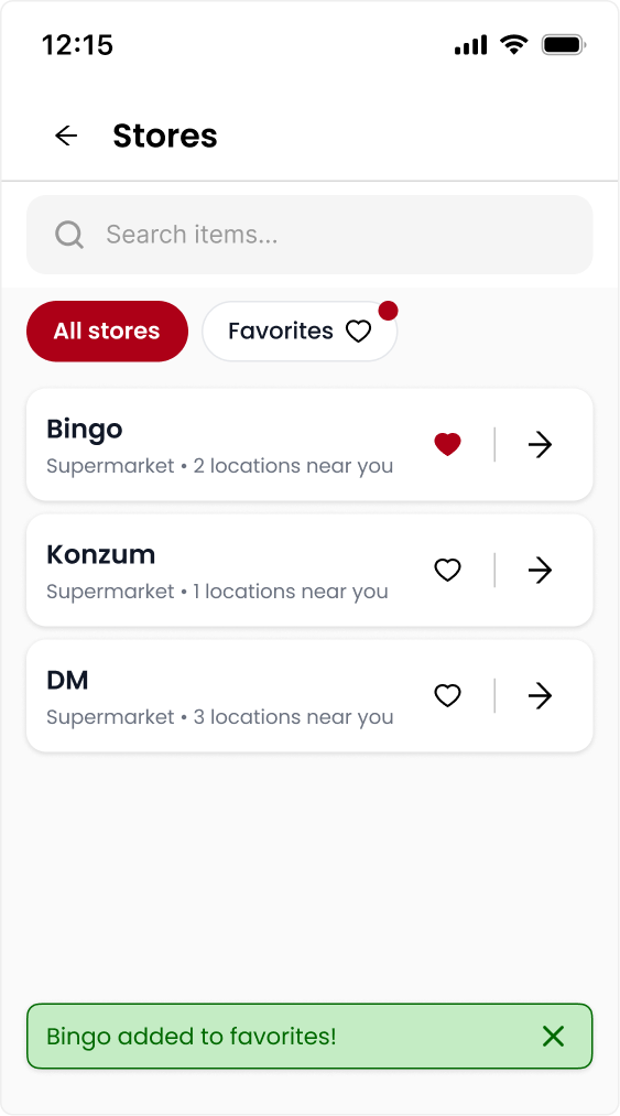 All stores