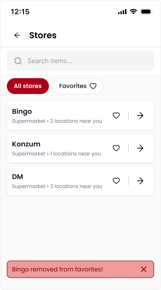 All stores